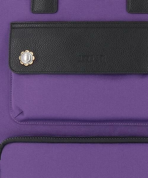 ANNA SUI / アナスイ ショルダーバッグ | ヴィンテージボタン バックパック パープル | 詳細17