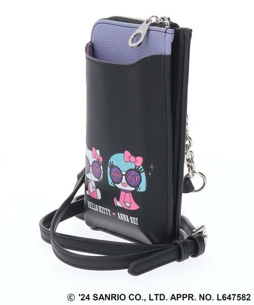 ANNA SUI / アナスイ その他小物 | HELLO KITTY 50th スマホショルダー ブラック | 詳細6