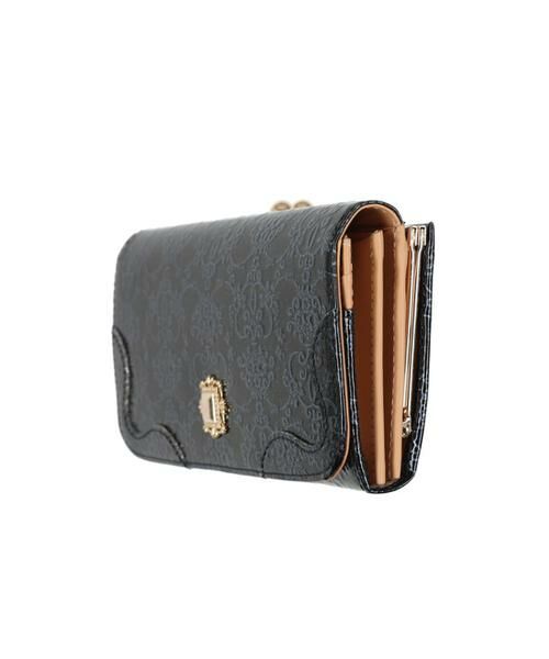 アナスイ ANNA SUI ルーミー 口金フラップ長財布 （財布・コイン