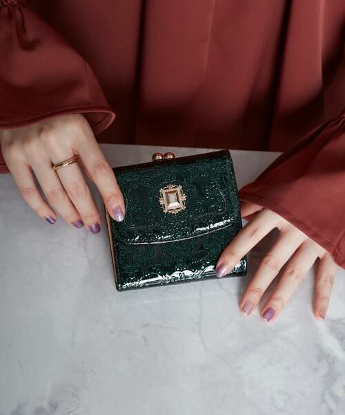 ANNA SUI / アナスイ 財布・コインケース・マネークリップ | アナスイ ANNA SUI ルーミー 口金二つ折り財布 | 詳細12