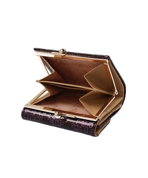 ANNA SUI ルーミー 口金二つ折り財布 ゴールド アナスイ ANNA SUI ルーミー 口金二つ折り財布 （ゴールド