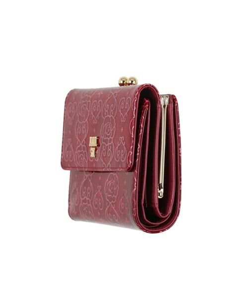 アナスイ ANNA SUI ローズハート 口金二つ折り財布 （財布