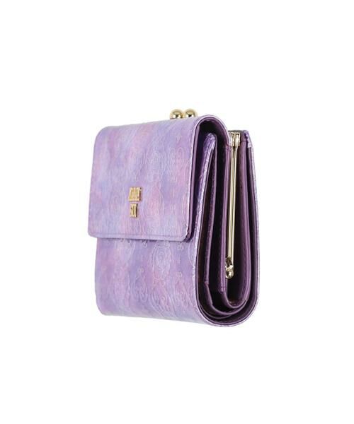 ANNE SUI アナスイ　ローズハート カードケース 財布 コインケース　紫 ANNA SUI アナスイ ANNASUI コインケース 小銭入れ パスケース