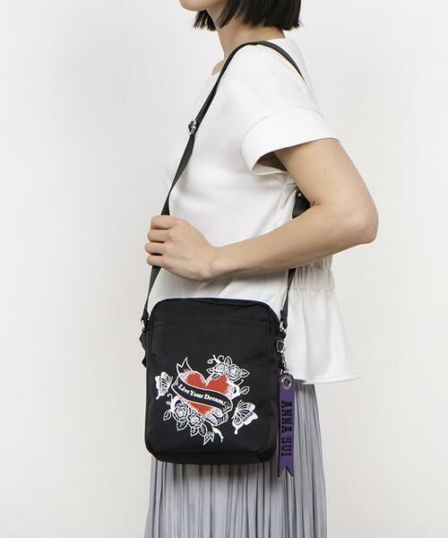 ANNA SUI / アナスイ ショルダーバッグ | アナスイ ANNA SUI ロックハート ショルダーバッグ | 詳細14