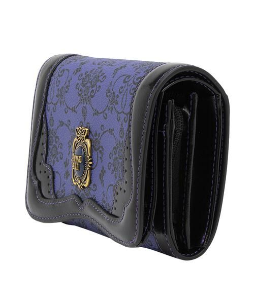 本当に信頼出来る店 アナスイ ANNA SUI リーブル 内Lファスナー二つ折り財布 （財布 小物