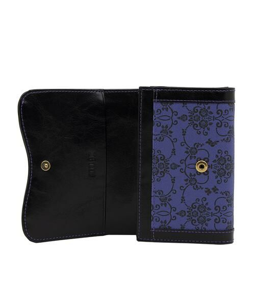 アナスイ ANNA SUI リーブル 内Lファスナー二つ折り財布 （財布