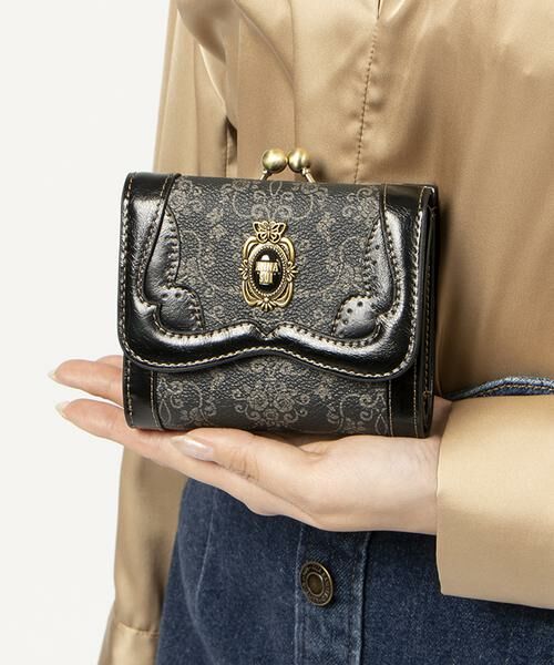 ANNA SUI / アナスイ 財布・コインケース・マネークリップ | アナスイ ANNA SUI リーブル 口金二つ折り財布 | 詳細9