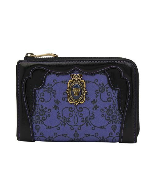 ANNA SUI 青いがま口コインケース org.jpg