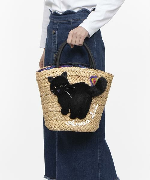 セール】 アナスイ ANNA SUI TITIバスケット かごバッグ （かご