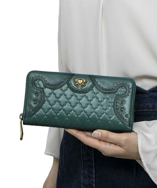 ANNA SUI / アナスイ 財布・コインケース・マネークリップ | アナスイ ANNA SUI エレノア ラウンド長財布 | 詳細12