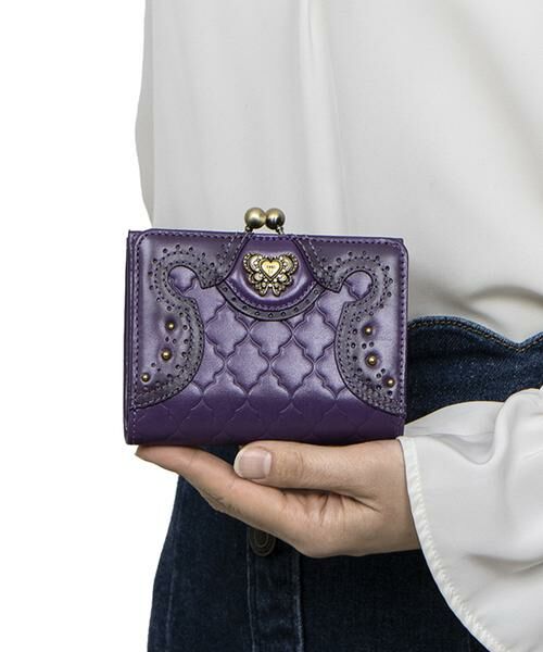 セール】 アナスイ ANNA SUI エレノア 口金二つ折り財布 （財布