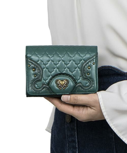 ANNA SUI / アナスイ 財布・コインケース・マネークリップ | アナスイ ANNA SUI エレノア 内Lファスナー二つ折り財布 | 詳細14