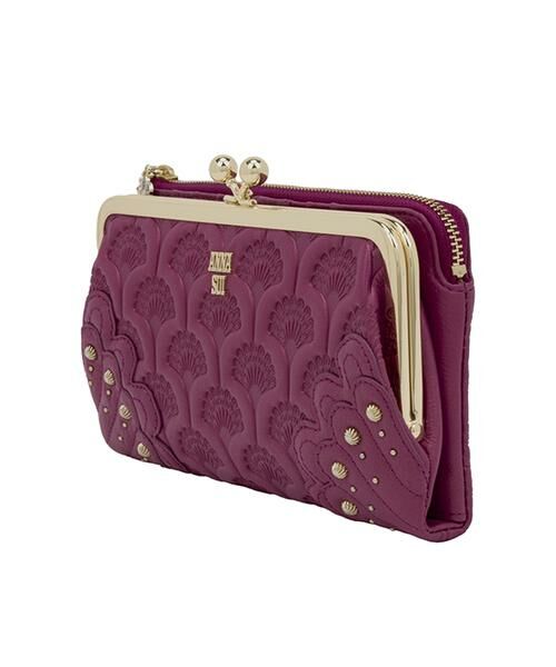 ANNA SUI / アナスイ 財布・コインケース・マネークリップ | アナスイ ANNA SUI ピーコック 二つ折り口金長財布 | 詳細30