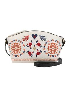 アナスイ(ANNA SUI) ディア ショルダーバッグ WHITE ANNA SUI ディア ショルダーバッグ ホワイト -人気ブランドの