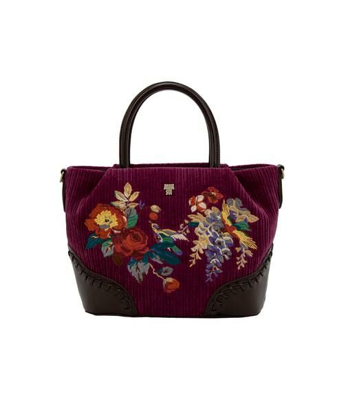 ANNA SUI/アナスイ アナスイ ANNA SUI マデリーン 2WAYショルダーバッグ ワイン F ANNA SUI/アナスイ アナスイ ANNA SUI マデリーン 2WAYショルダーバッグ ワイン F