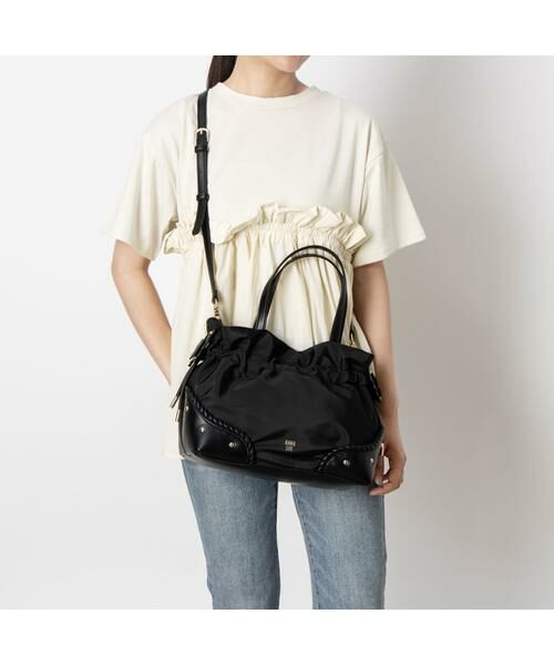 アナスイ ANNA SUI バタフライツイスト 2WAYショルダーバッグ