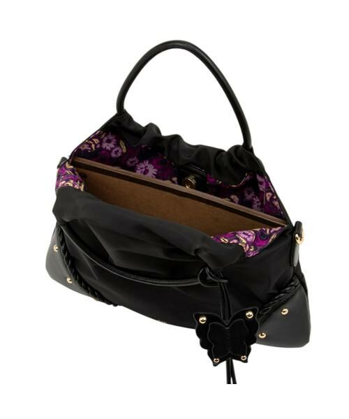 ANNA SUI / アナスイ ショルダーバッグ | アナスイ ANNA SUI バタフライツイスト 2WAYハンドバッグ | 詳細12