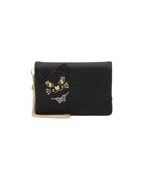 ANNA SUI/アナスイ アナスイ ANNA SUI TITIソフト 2面パスケース ブラック F ANNA SUI/アナスイ アナスイ ANNA SUI TITIソフト 2面パスケース ブラック F