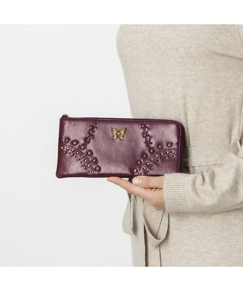 ANNA SUI / アナスイ 財布・コインケース・マネークリップ | アナスイ ANNA SUI マチルダ 薄マチ長財布 | 詳細30