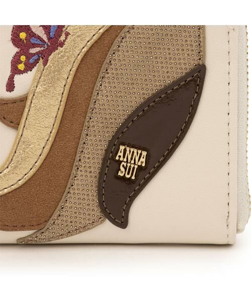 ANNA SUI / アナスイ 財布・コインケース・マネークリップ | アナスイ ANNA SUI バタフライポニー 薄マチ長財布 | 詳細4