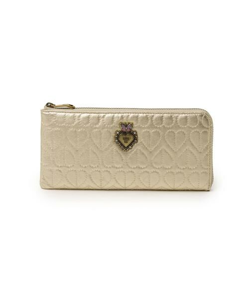 ANNA SUI / アナスイ 財布・コインケース・マネークリップ | アナスイ ANNA SUI ドリーミー Lファスナー長財布（ゴールド）