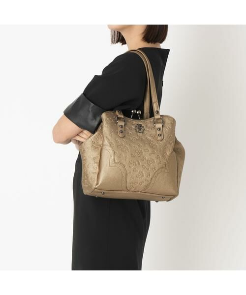 ANNA SUI / アナスイ ショルダーバッグ | アナスイ ANNA SUI ノーブル 2way口金ハンドバッグ | 詳細22