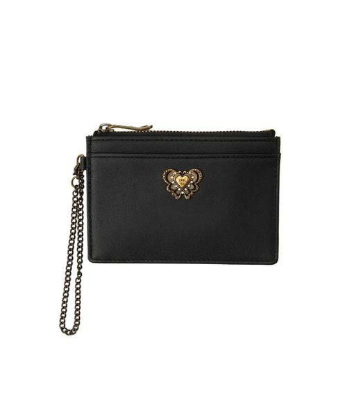 ANNA SUI / アナスイ カードケース・名刺入れ・定期入れ | アナスイ ANNA SUI ウィング ファスナー付パスケース（ブラック）