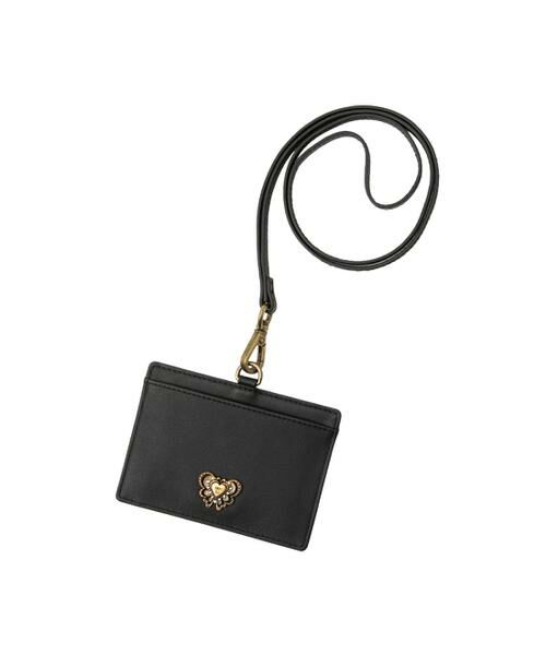 ANNA SUI / アナスイ カードケース・名刺入れ・定期入れ | アナスイ ANNA SUI ウィング IDケース（ブラック）