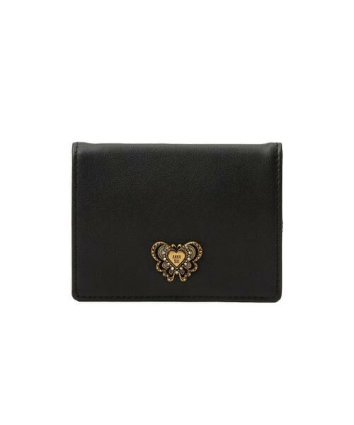ANNA SUI / アナスイ 財布・コインケース・マネークリップ | アナスイ ANNA SUI ウィング BOX小銭入れ＆カード入れ（ブラック）