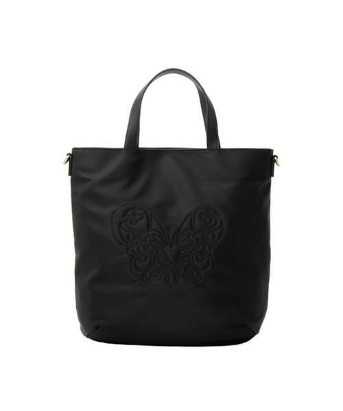 ANNA SUI / アナスイ トートバッグ | アナスイ ANNA SUI デュオ トートバッグ（ブラック）