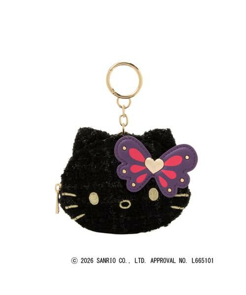 ANNA SUI / アナスイ ポーチ | アナスイ ANNA SUI HELLO KITTY 顔型ポーチチャーム（ブラック）
