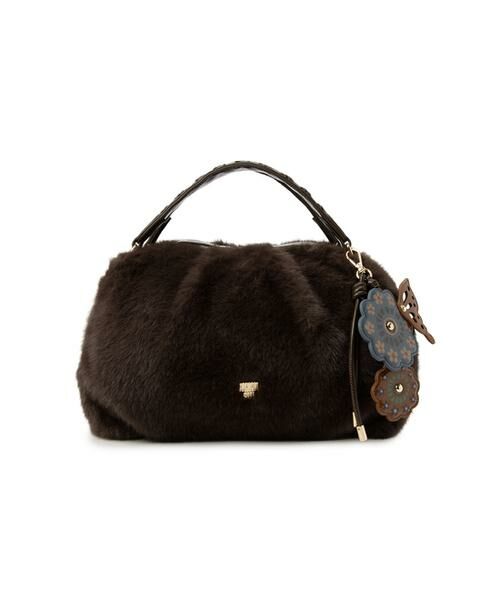 ANNA SUI / アナスイ ハンドバッグ | アナスイ ANNA SUI コティ 2wayハンドバッグ（ブラウン）