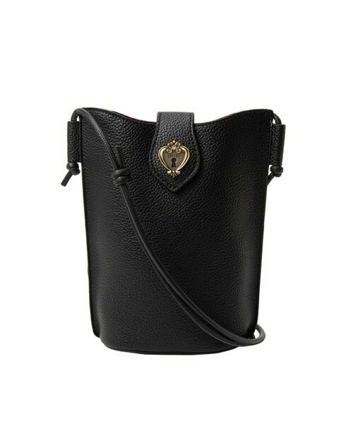 ANNA SUI / アナスイ ショルダーバッグ | アナスイ ANNA SUI ハートロック ミニショルダーバッグ（ブラック）