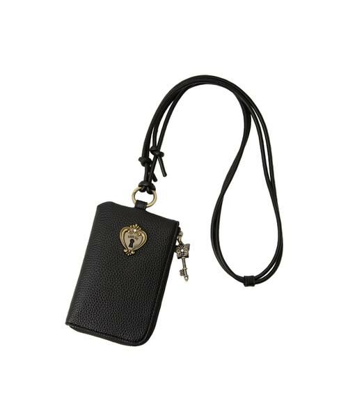 ANNA SUI / アナスイ 財布・コインケース・マネークリップ | アナスイ ANNA SUI ハートロック フラグメントケース（ブラック）