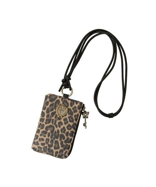ANNA SUI / アナスイ 財布・コインケース・マネークリップ | アナスイ ANNA SUI ハートロック フラグメントケース（ブラウン）