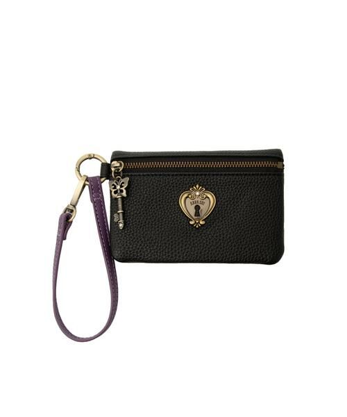 ANNA SUI / アナスイ ポーチ | アナスイ ANNA SUI ハートロック マルチケース（ブラック）