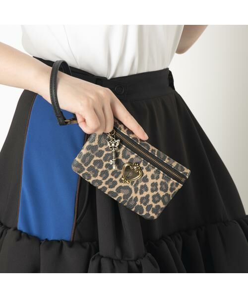 ANNA SUI / アナスイ ポーチ | アナスイ ANNA SUI ハートロック マルチケース（ブラウン）