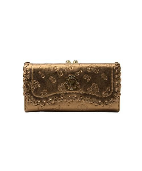 ANNA SUI / アナスイ 財布・コインケース・マネークリップ | アナスイ ANNA SUI リンダ 口金長財布（ブロンズ）