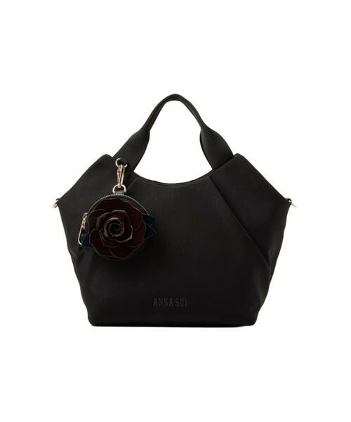 ANNA SUI / アナスイ ハンドバッグ | アナスイ ANNA SUI ローズローズ 2wayハンドバッグ（ブラック）