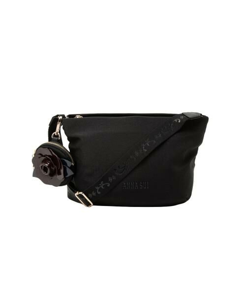 ANNA SUI / アナスイ ショルダーバッグ | アナスイ ANNA SUI ローズローズ ショルダーバッグ（ブラック）