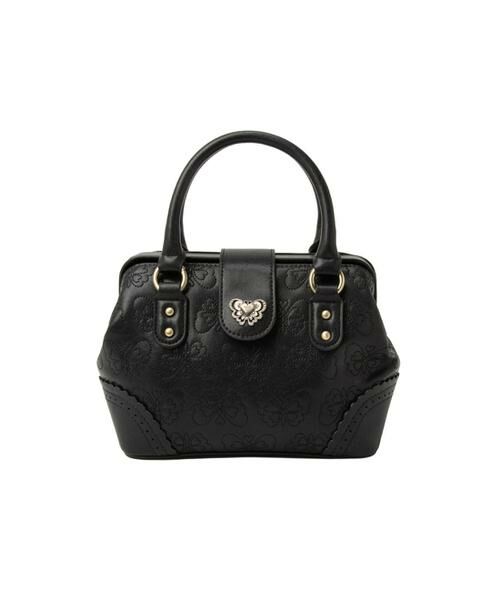 ANNA SUI / アナスイ ショルダーバッグ | グレーズ 2wayハンドバッグ（ブラック）