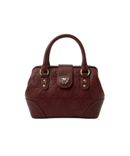 ANNA SUI / アナスイ ショルダーバッグ | グレーズ 2wayハンドバッグ（レッド）