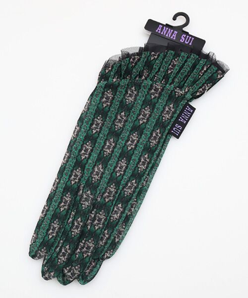 ANNA SUI(GOODS) / アナ スイ（グッズ） 手袋 | レディース UVカット手袋（GREEN）