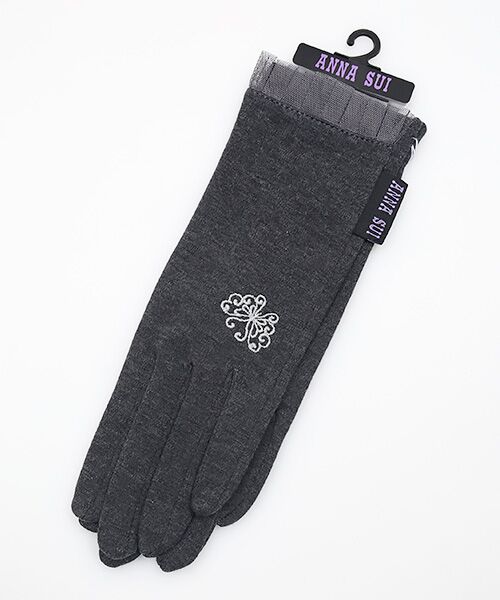 ANNA SUI(GOODS) / アナ スイ（グッズ） 手袋 | レディース UVカット手袋（T/CHARCOAL）