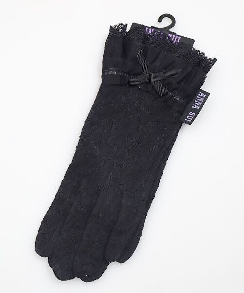 ANNA SUI(GOODS) / アナ スイ（グッズ） 手袋 | レディース UVカット手袋（BLACK）