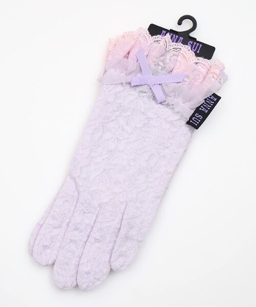 ANNA SUI(GOODS) / アナ スイ（グッズ） 手袋 | レディース UVカット手袋（LAVENDER）