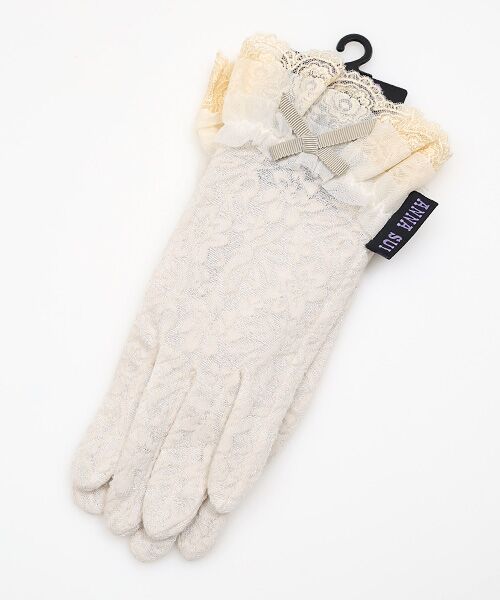 ANNA SUI(GOODS) / アナ スイ（グッズ） 手袋 | レディース UVカット手袋（BEIGE）