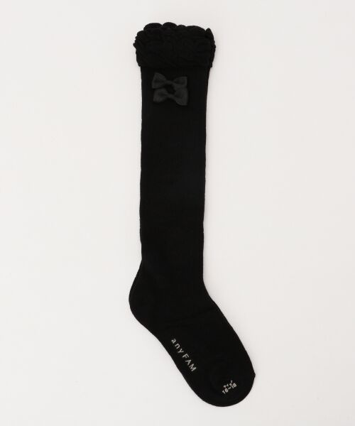 セール Kids雑貨 ニーハイソックスハート透かし編み 靴下 ソックス Any Fam エニィファム ファッション通販 タカシマヤファッションスクエア