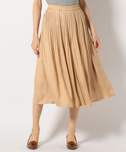 セール 洗える バックサテンプリーツ スカーチョ その他パンツ Any Fam エニィファム ファッション通販 タカシマヤファッションスクエア