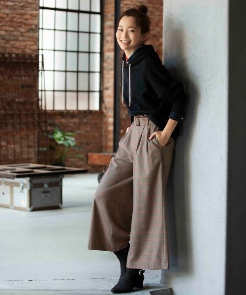 セール グレンチェック柄 スカーフ バンダナ スカーフ Any Fam エニィファム ファッション通販 タカシマヤファッションスクエア